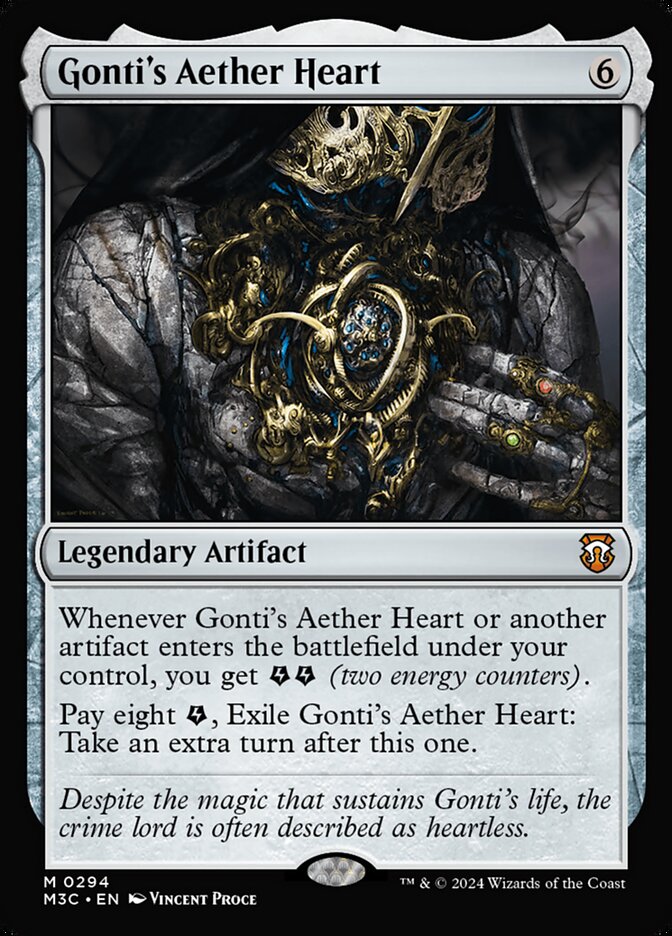 Coração Etérico de Gonti / Gonti's Aether Heart - Magic: The Gathering - MoxLand