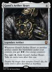 Coração Etérico de Gonti / Gonti's Aether Heart - Magic: The Gathering - MoxLand