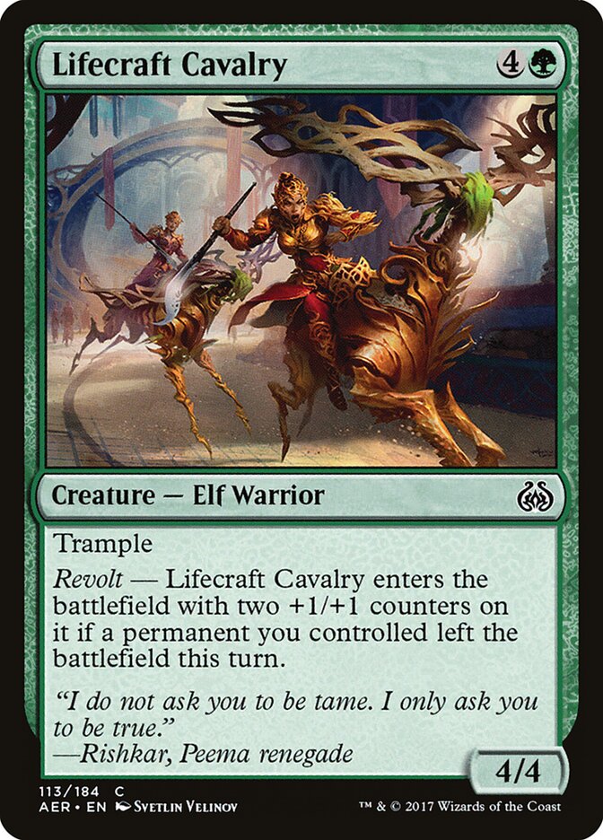 Cavalaria Vivideira / Lifecraft Cavalry - Magic: The Gathering - MoxLand