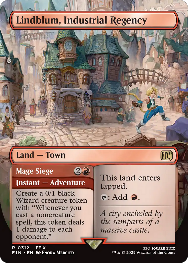 Lindblum, Grão-Ducado Industrial / Lindblum, Industrial Regency - Magic: The Gathering - MoxLand