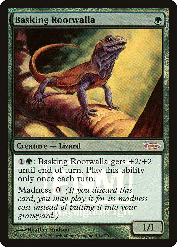 Rizowalla Preguiçoso / Basking Rootwalla - Magic: The Gathering - MoxLand