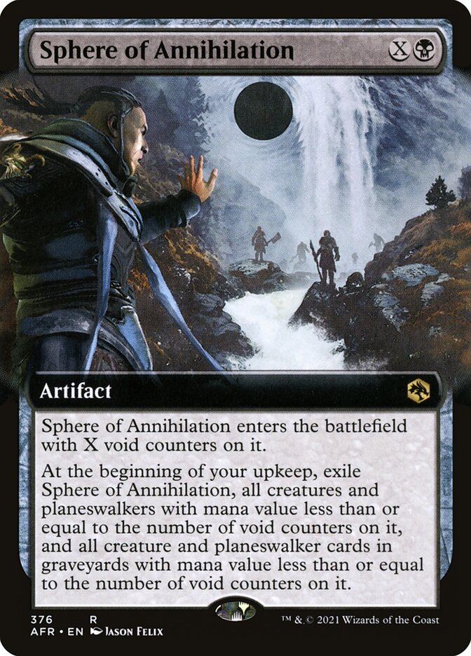 Esfera de Aniquilação / Sphere of Annihilation - Magic: The Gathering - MoxLand