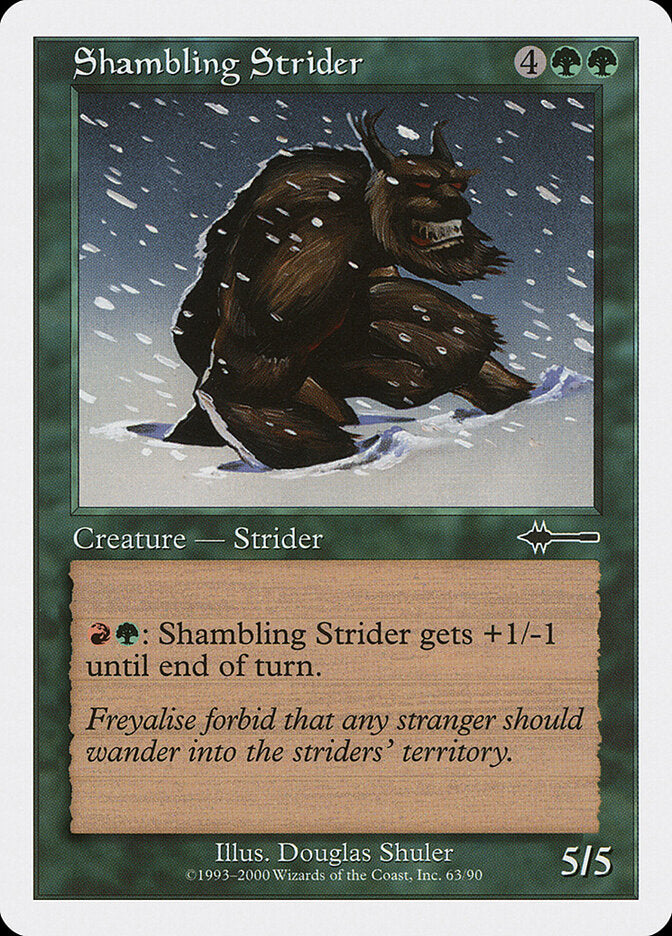 Guaribo Trôpego / Shambling Strider - Magic: The Gathering - MoxLand