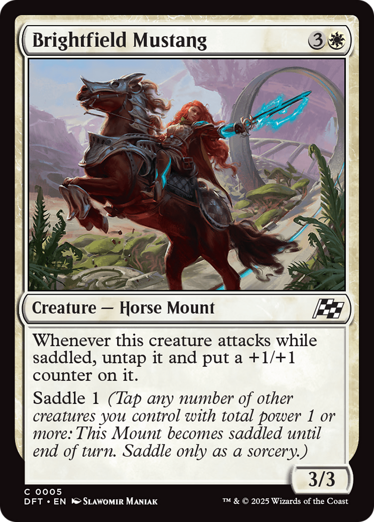 Mustangue de Terras Claras / Brightfield Mustang - Magic: The Gathering - MoxLand