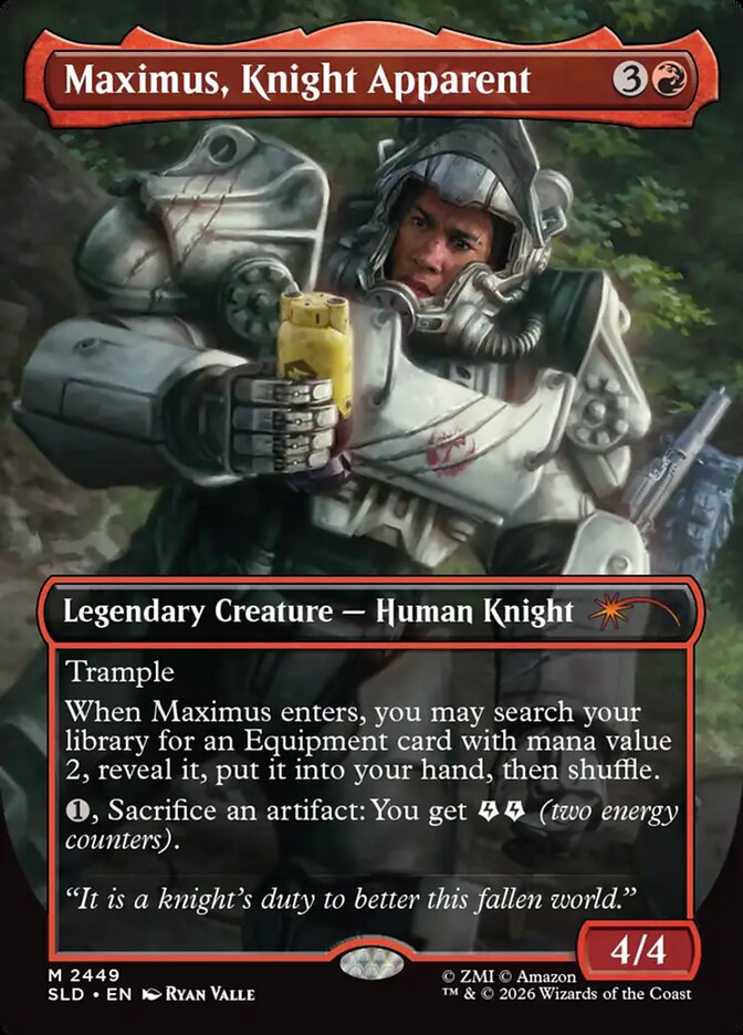 Maximus, Knight Apparent - Magic: The Gathering - MoxLand