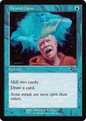Nota Mental / Mental Note - Magic: The Gathering - MoxLand