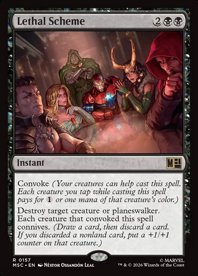 Esquema Letal / Lethal Scheme - Magic: The Gathering - MoxLand