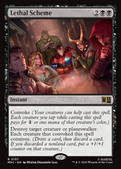 Esquema Letal / Lethal Scheme - Magic: The Gathering - MoxLand