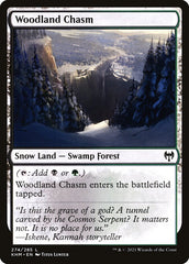 Abismo da Floresta / Woodland Chasm - Magic: The Gathering - MoxLand