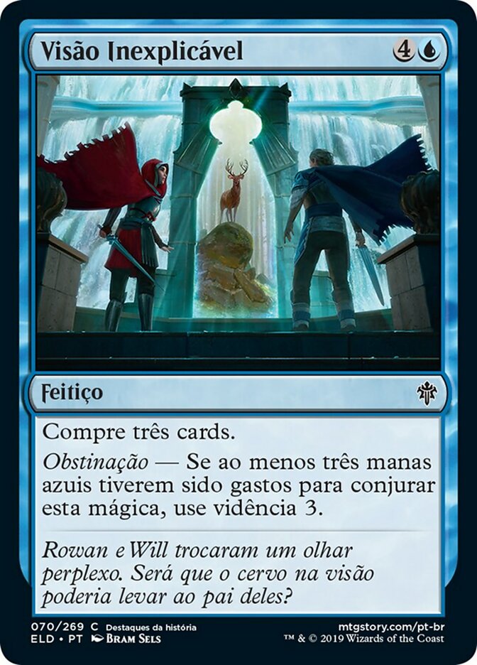 Visão Inexplicável / Unexplained Vision - Magic: The Gathering - MoxLand