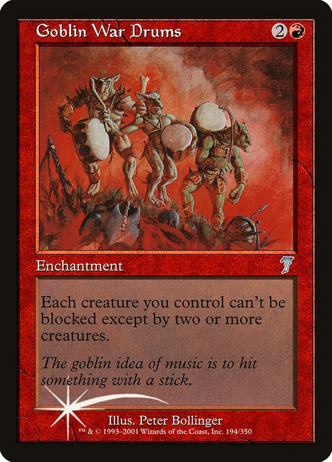 Tambores de Guerra dos Goblins / Goblin War Drums - Magic: The Gathering - MoxLand