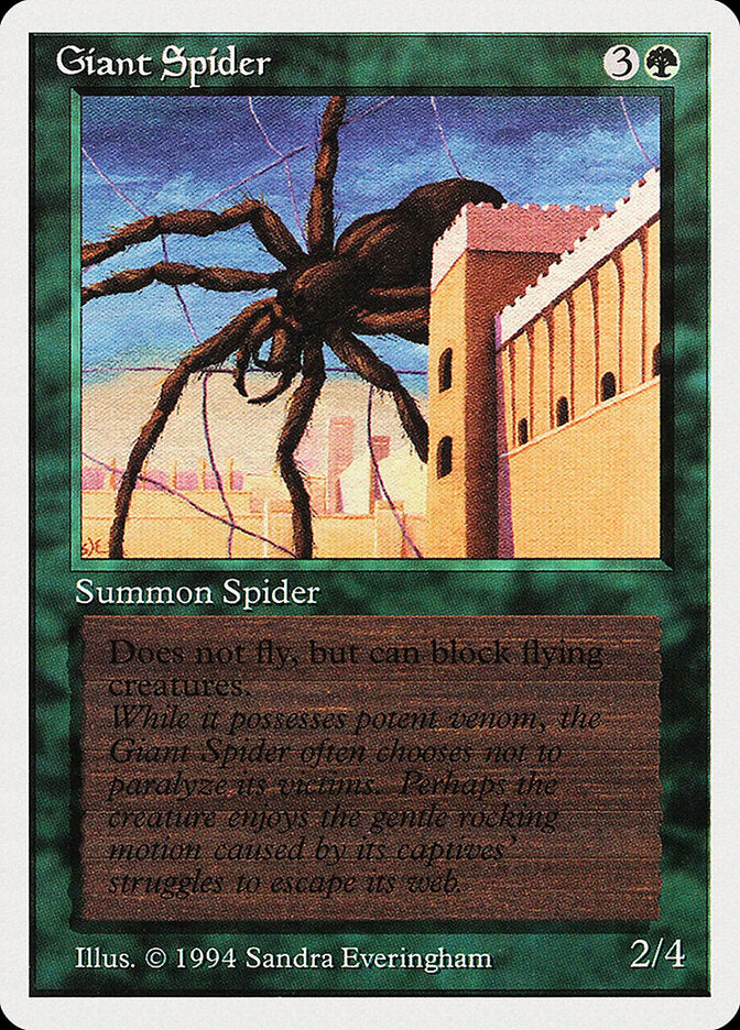 Aranha Gigante / Giant Spider - Magic: The Gathering - MoxLand