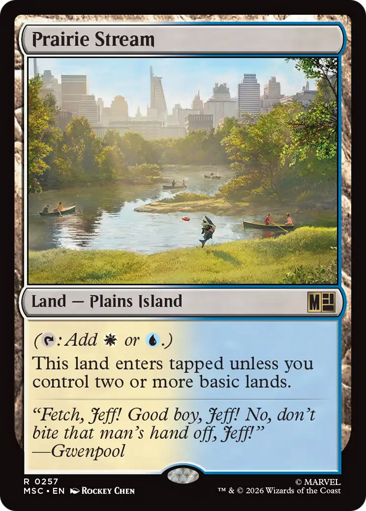 Riacho da Pradaria / Prairie Stream - Magic: The Gathering - MoxLand
