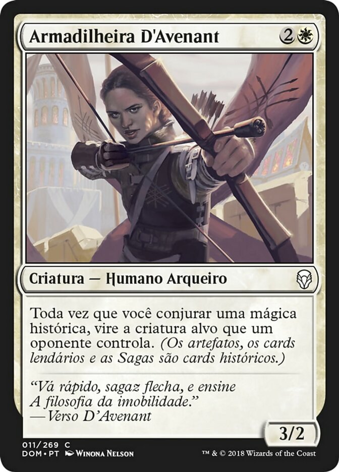 Armadilheira D'Avenant / D'Avenant Trapper - Magic: The Gathering - MoxLand