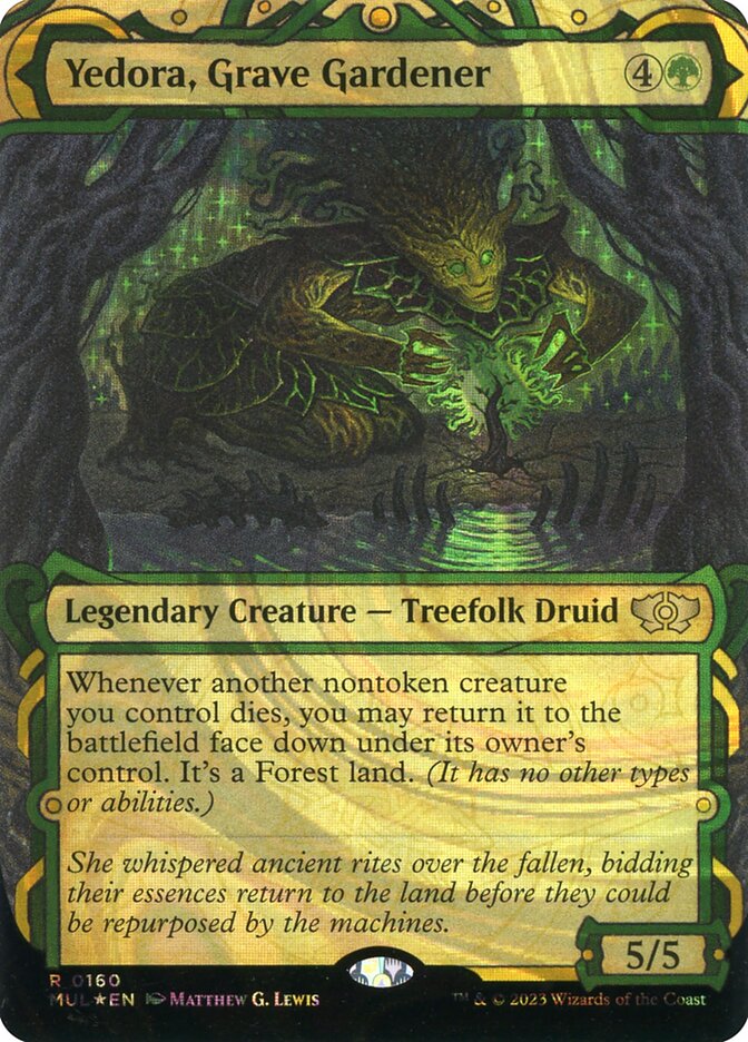 Yedora, Jardineira dos Túmulos / Yedora, Grave Gardener - Magic: The Gathering - MoxLand