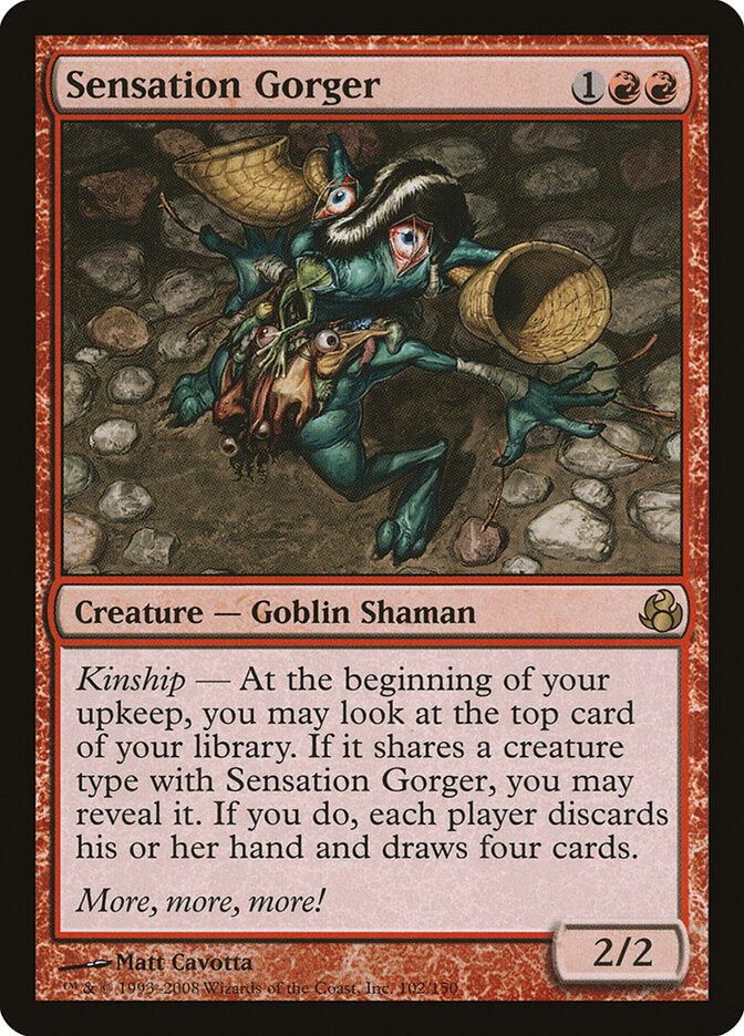 Glutão de Sensações / Sensation Gorger - Magic: The Gathering - MoxLand