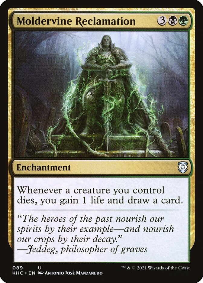 Recuperação das Gavinhas Bolorentas / Moldervine Reclamation - Magic: The Gathering - MoxLand