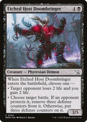 Portador da Ruína da Hoste Gravada / Etched Host Doombringer - Magic: The Gathering - MoxLand