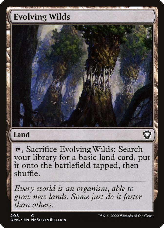 Terras em Desenvolvimento / Evolving Wilds - Magic: The Gathering - MoxLand