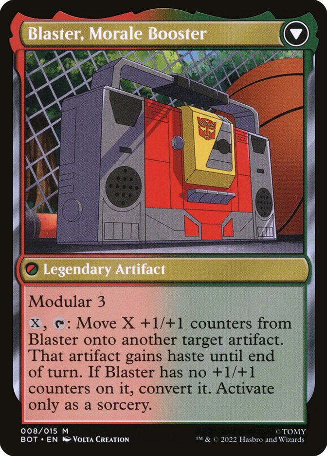 Blaster, DJ de Combate / Blaster, Combat DJ - Magic: The Gathering - MoxLand