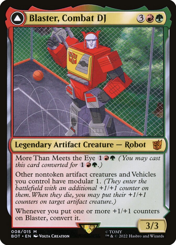 Blaster, DJ de Combate / Blaster, Combat DJ - Magic: The Gathering - MoxLand