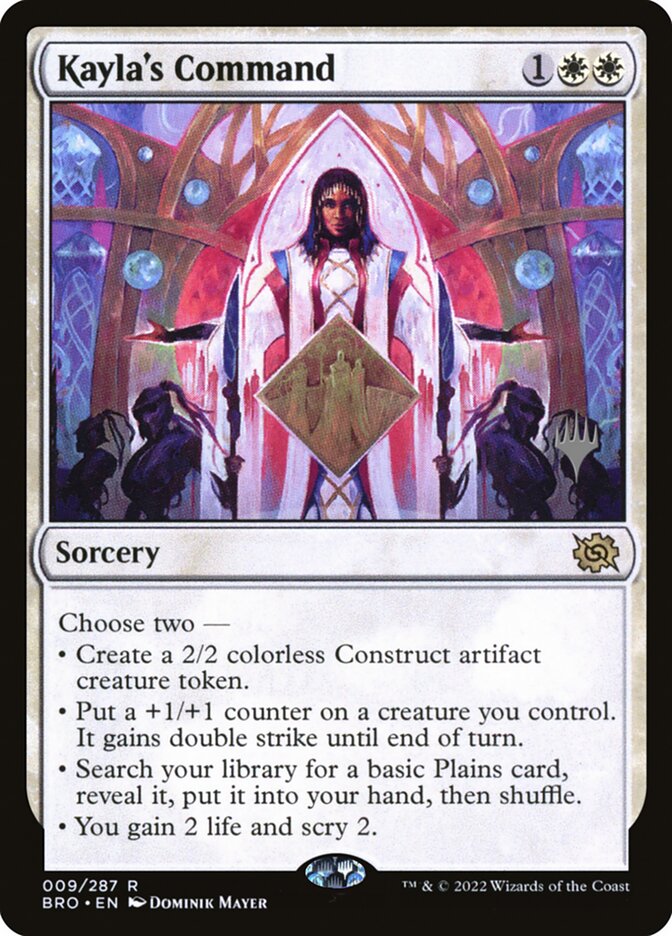 Comando de Kayla / Kayla's Command - Magic: The Gathering - MoxLand