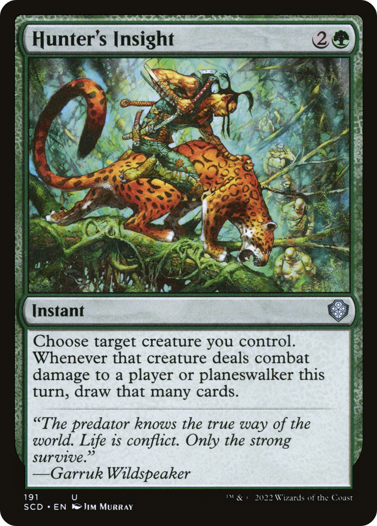 Percepção do Caçador / Hunter's Insight - Magic: The Gathering - MoxLand