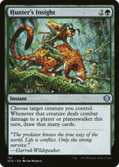 Percepção do Caçador / Hunter's Insight - Magic: The Gathering - MoxLand