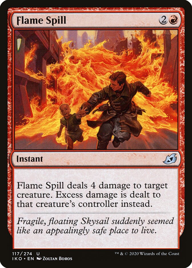 Vazamento de Chamas / Flame Spill - Magic: The Gathering - MoxLand
