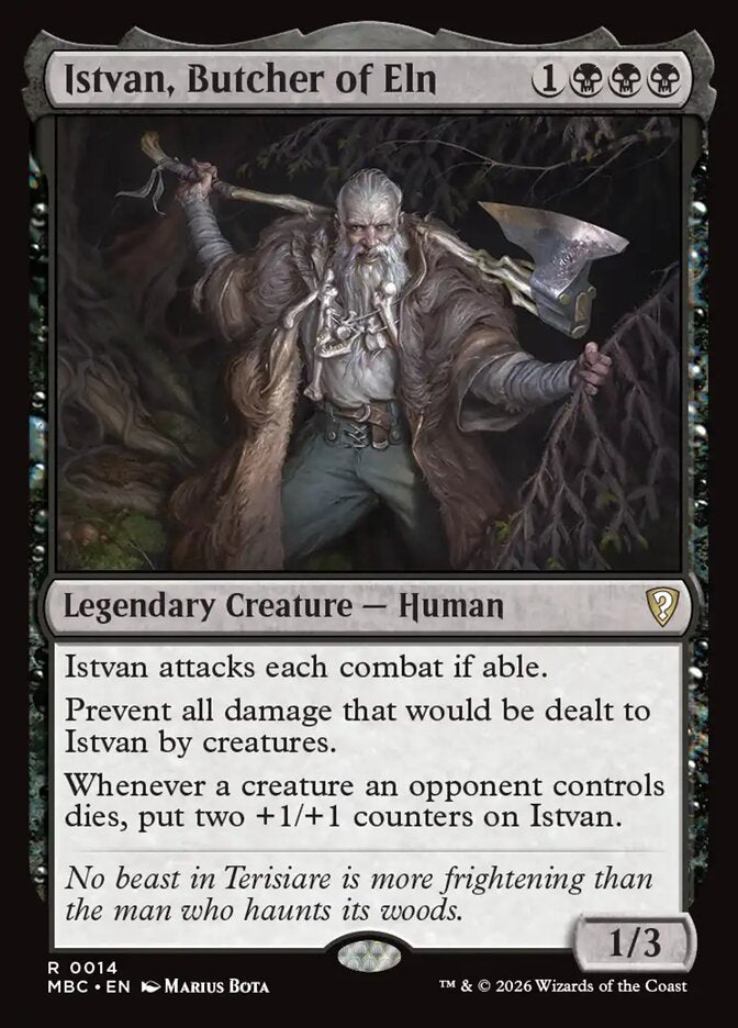 Istvan, Butcher of Eln - Magic: The Gathering - MoxLand