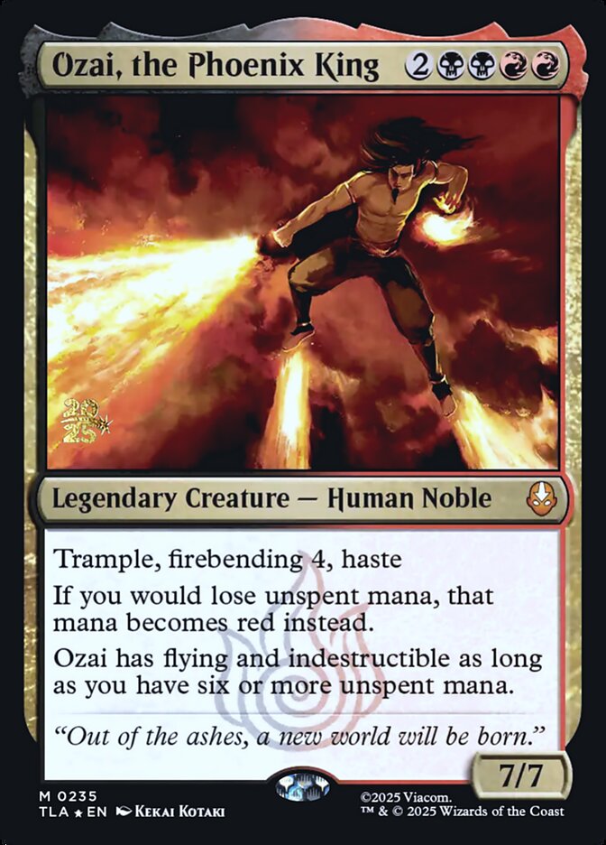 Ozai, the Phoenix King - Magic: The Gathering - MoxLand
