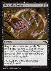 Leia os Ossos / Read the Bones - Magic: The Gathering - MoxLand