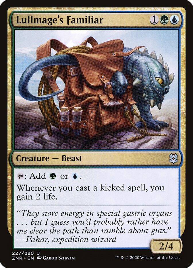 Familiar do Mago Anulador / Lullmage's Familiar - Magic: The Gathering - MoxLand