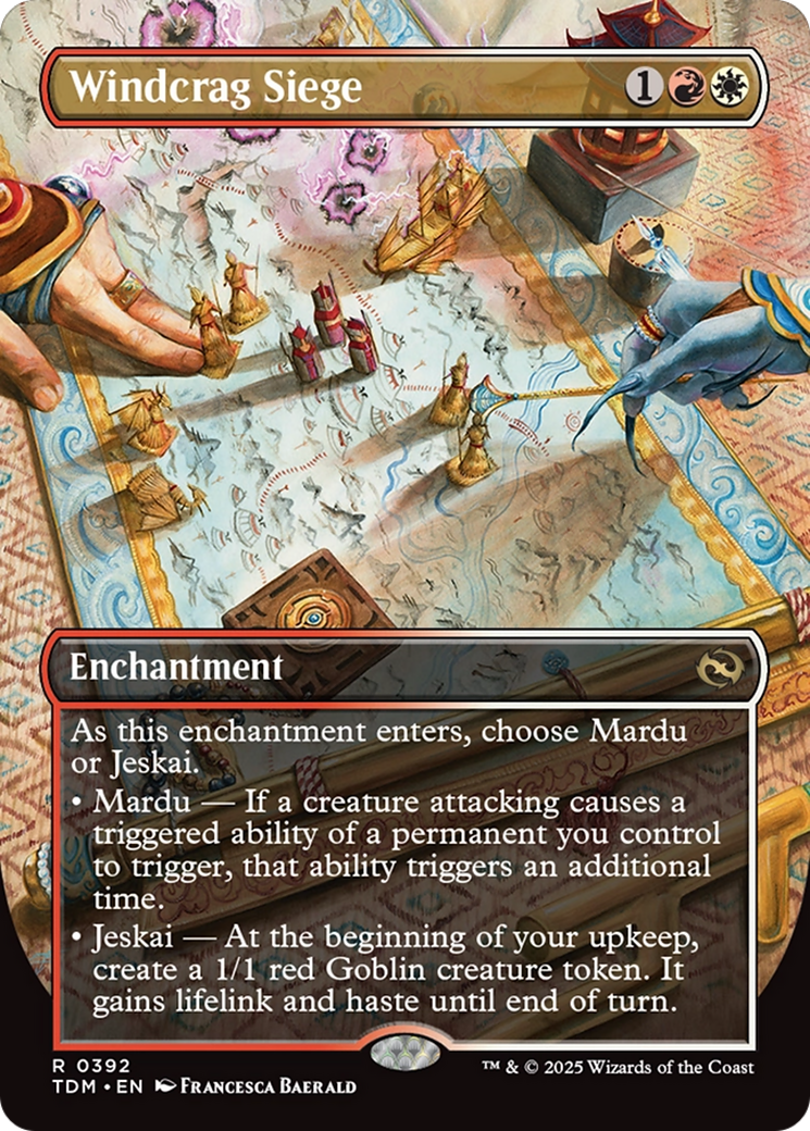 Cerco do Penhasco Ventoso / Windcrag Siege - Magic: The Gathering - MoxLand