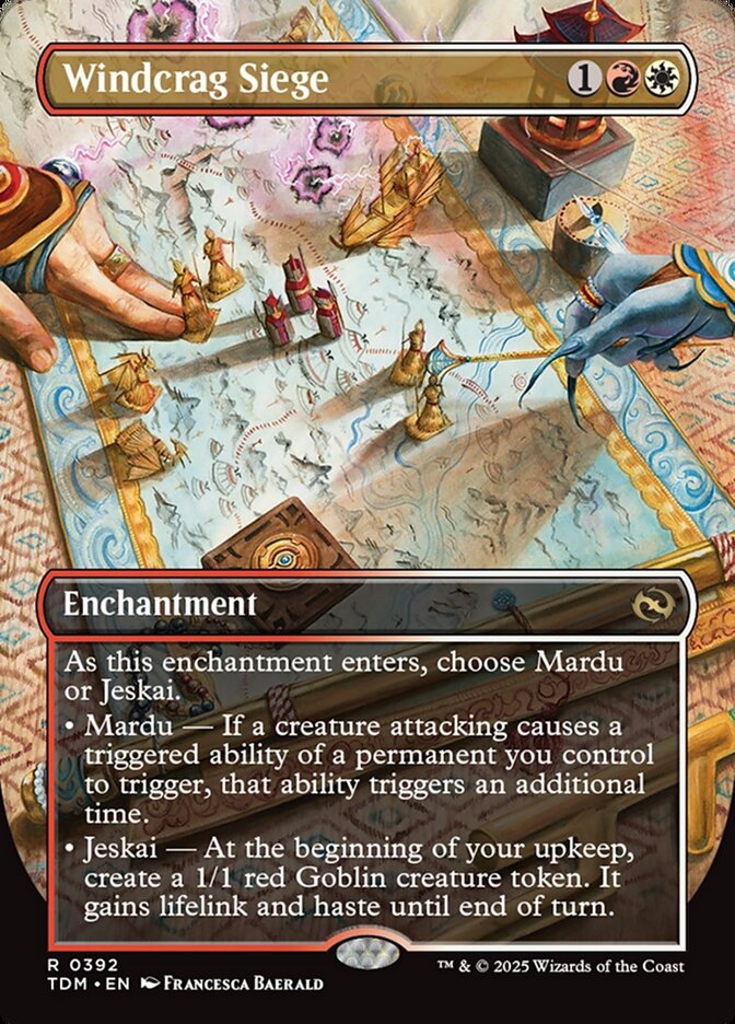 Cerco do Penhasco Ventoso / Windcrag Siege - Magic: The Gathering - MoxLand