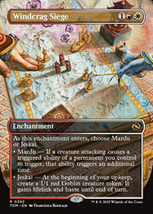 Cerco do Penhasco Ventoso / Windcrag Siege - Magic: The Gathering - MoxLand