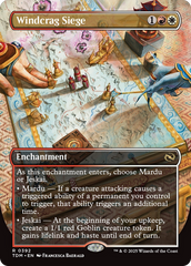 Cerco do Penhasco Ventoso / Windcrag Siege - Magic: The Gathering - MoxLand