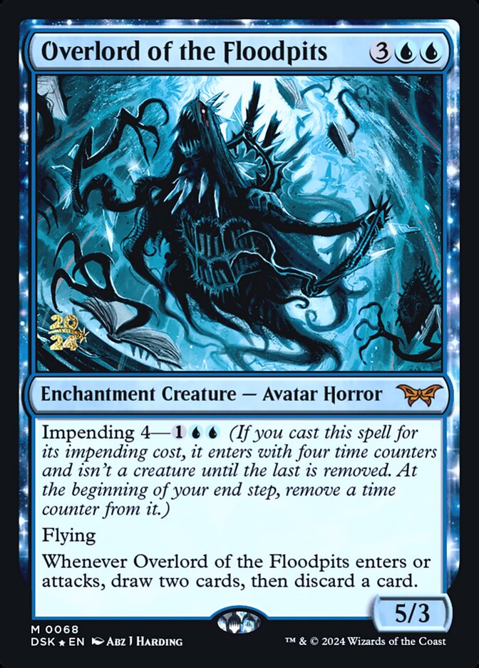 Overlord of the Floodpits - Magic: The Gathering - MoxLand