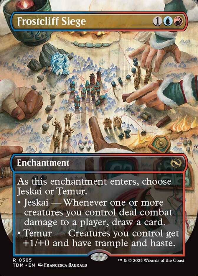 Cerco da Cordilheira Gélida / Frostcliff Siege - Magic: The Gathering - MoxLand