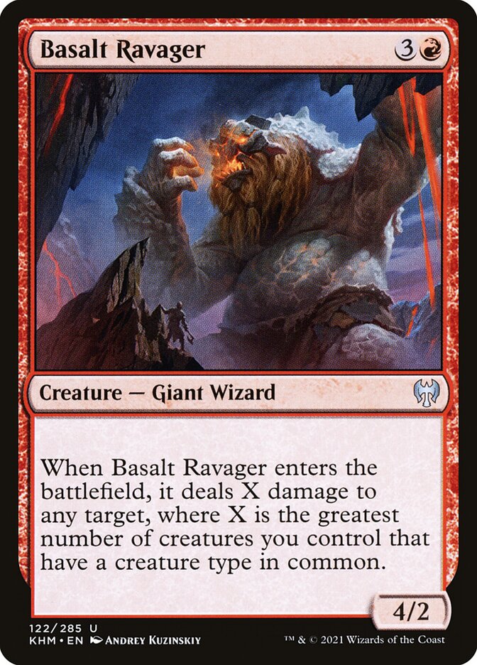 Devastador de Basalto / Basalt Ravager - Magic: The Gathering - MoxLand