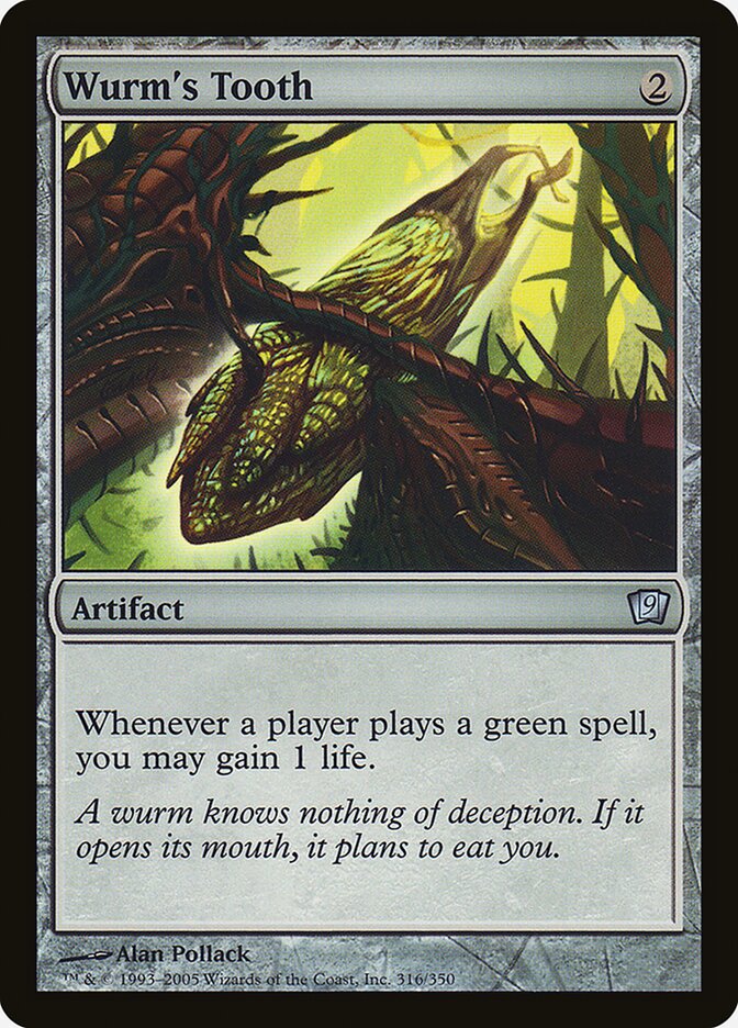 Dente de Vorme / Wurm's Tooth - Magic: The Gathering - MoxLand