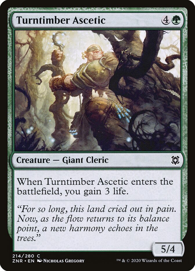 Asceta de Virapau / Turntimber Ascetic - Magic: The Gathering - MoxLand