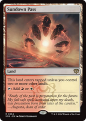 Passo do Poente / Sundown Pass - Magic: The Gathering - MoxLand