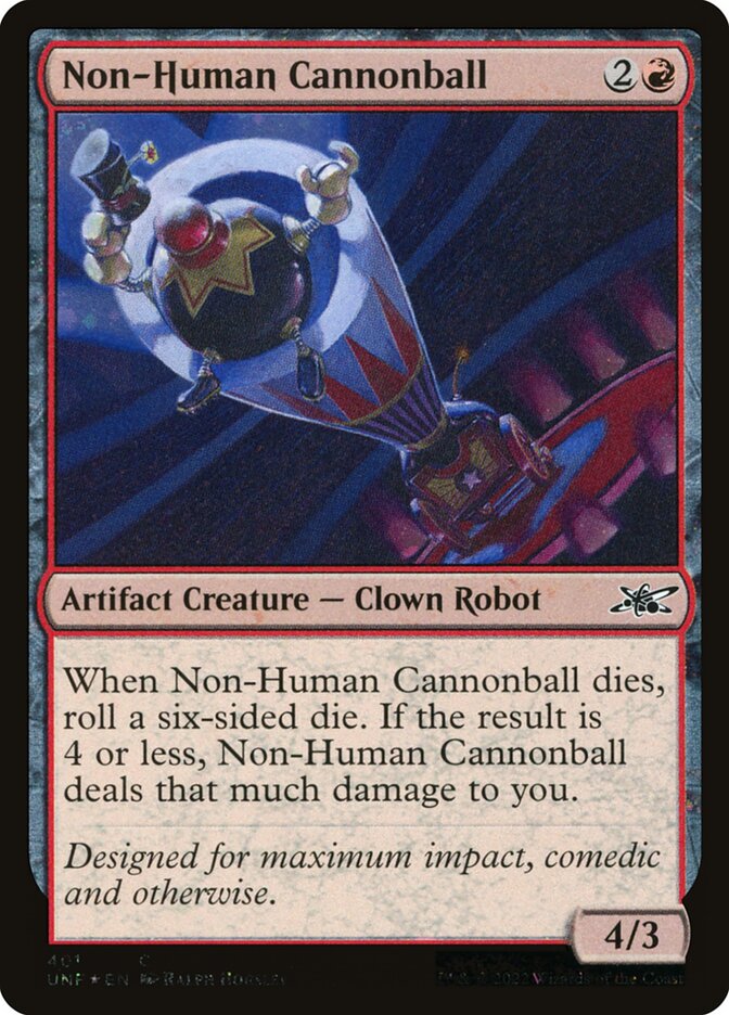 Non-Human Cannonball - Magic: The Gathering - MoxLand