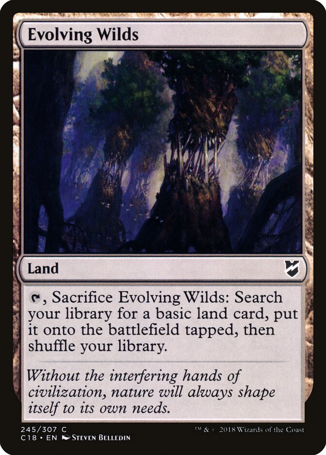 Terras em Desenvolvimento / Evolving Wilds - Magic: The Gathering - MoxLand