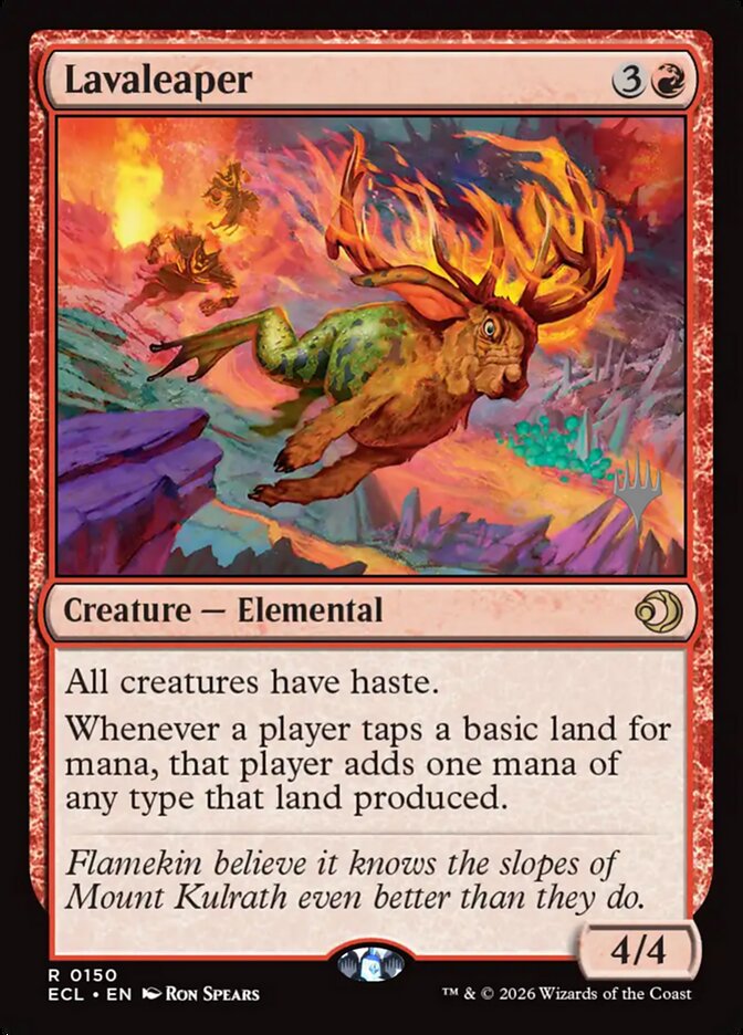 Lavaleaper - Magic: The Gathering - MoxLand