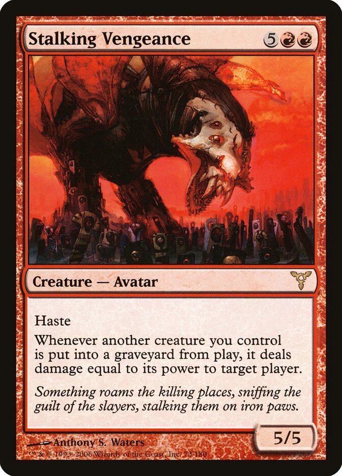 Vingança Perseguidora / Stalking Vengeance - Magic: The Gathering - MoxLand
