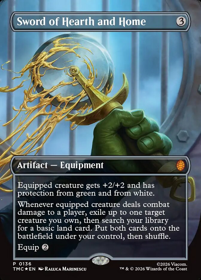 Espada de Lar e Morada / Sword of Hearth and Home - Magic: The Gathering - MoxLand