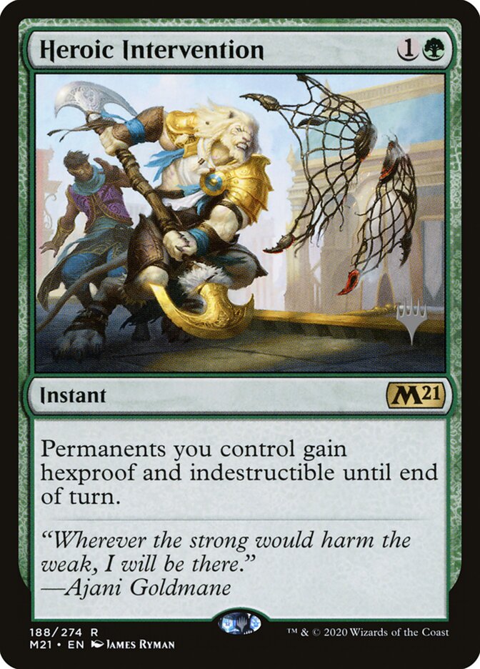 Intervenção Heroica / Heroic Intervention - Magic: The Gathering - MoxLand