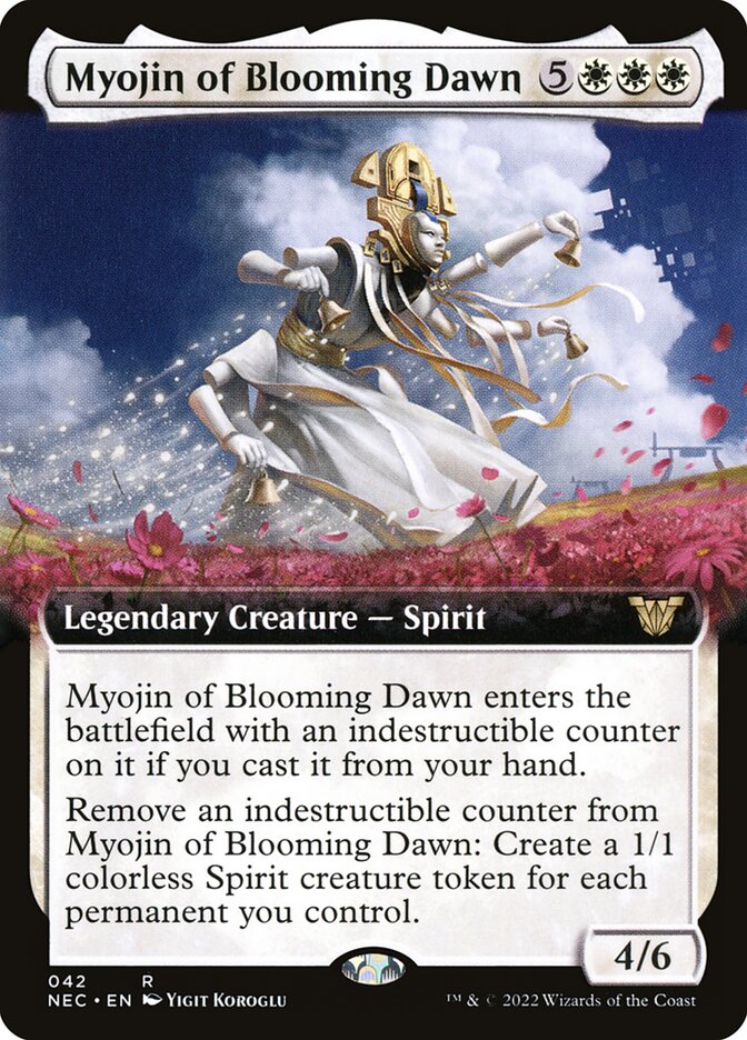 Myojin da Aurora Florescente / Myojin of Blooming Dawn - Magic: The Gathering - MoxLand